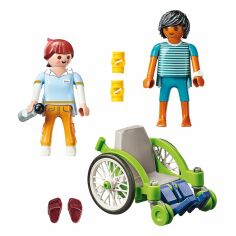 Акція на Игровой набор Playmobil Пациент в инвалидном кресле 70193 ТМ: Playmobil від Antoshka