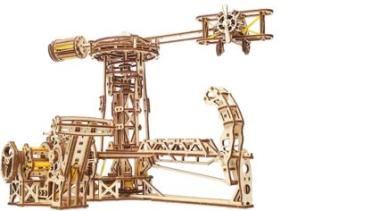 Акция на Механічний 3D пазл Ugears "Авіатор" (70053) от Y.UA