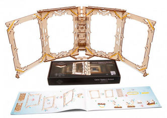 Акція на Механічний 3D пазл Ugears "Ширма майстра: девайс для настільних ігор" (70070) від Y.UA