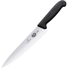 Акція на Кухонный нож Victorinox Fibrox с сер. лез, черный 5.2033.22 від Allo UA