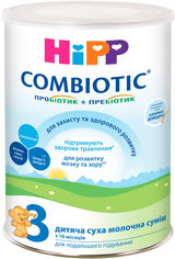 Акция на Детская сухая молочная смесь HiPP Combiotiс 3 для дальнейшего кормления 750 г (9062300132585) от Rozetka UA