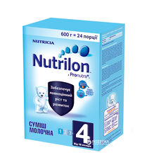 Акция на Молочная смесь Nutrilon 4 600 г (5900852929762) от Rozetka UA