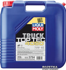 Акція на Моторное масло Liqui Moly Tec Truck 4050 10W-40 20 л (3794) від Rozetka UA