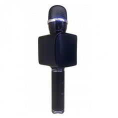Акция на Беспроводной Bluetooth микрофон для караоке Magic Karaoke YS 68 портативный два динамика с мембраной низких частот Чёрный от Allo UA