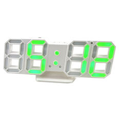 Акция на Электронные настольные LED часы с будильником и термометром VST LY 1089 Зелёный от Allo UA
