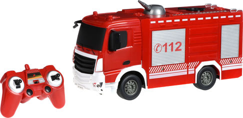 Акция на Машинка на радиоуправлении Same Toy Пожарная машина с распылителем воды 1:26 (E572-003) от Rozetka UA