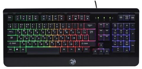 Акция на Игровая клавиатура 2E Gaming KG320 LED USB Black Ukr от MOYO