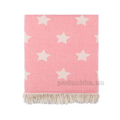 Акція на Плед-накидка Barine Stars throw pembe 130х170 см від Podushka