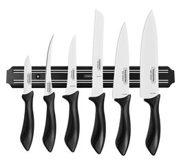 Акція на Набор ножей Tramontina Affilata 6 шт + магнитная планка (23699/054) від Rozetka UA