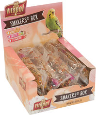 Акция на Набор лакомств для попугаев Vitapol Smakers Box с фруктами 12 шт (5904479132307) от Rozetka