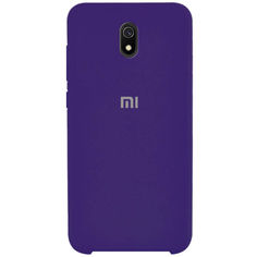 Акция на Чехол Silicone Cover (AA) для Xiaomi Redmi 8a Фиолетовый / Purple от Allo UA