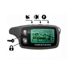Акція на Брелок с ЖК-дисплеем для сигнализации Tomahawk TZ-9010 від Allo UA