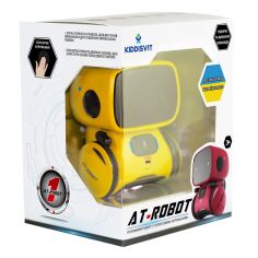Акція на Интерактивный робот AT-Robot One Yellow (укр) AT001-03-UKR ТМ: AT-Robot від Antoshka