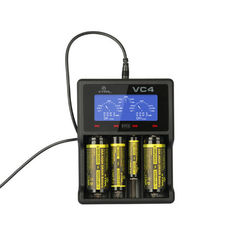 Акція на Зарядное устройство XTAR XTAR VC4 для Li-Ion и Ni-MH аккумуляторов (1001-238-00) від Allo UA