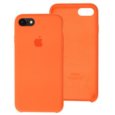 Акція на Чехол Silicone Case для Apple iPhone 7 / 8 / SE 2020 Papaya від Allo UA