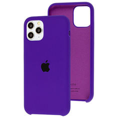 Акция на Чехол Silicone Case для Apple iPhone 11 Pro Max Purple от Allo UA