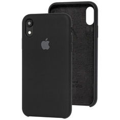 Акція на Чехол Silicone Case для Apple iPhone XR Black від Allo UA