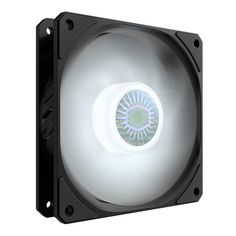 Акция на Корпусний вентилятор Cooler Master SickleFlow 120 White LED, 120мм, 650-1800об/хв, Single pack w/o HUB (MFX-B2DN-18NPW-R от MOYO