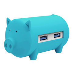 Акція на Картридер ORICO С USB HUB Orico OTG Синий (1007-237-01) від Allo UA