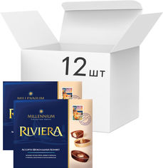 Акція на Упаковка конфет Millennium Riviera 125 г х 12 шт (4820075502614) від Rozetka UA