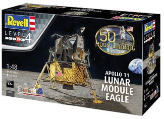 Акція на Сборная модель-копия Revell набор Лунный модуль Орел миссии Аполлон 11. К 50-летию высадки на Луну. уровень 4 масштаб 1:48 від Y.UA
