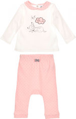 Акція на Костюм (футболка с длинными рукавами + брюки) Disney Bambi HQ0051 67 см Pink (3609081437063) від Rozetka UA