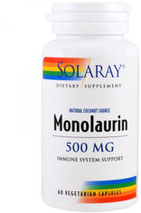 Акция на Solaray Monolaurin 500 mg 60 Veggie Caps Монолаурин от Stylus