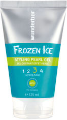 Акция на Гель для волос Wunderbar Frozen Ice Styling Pearl Gel сильной фиксации с перламутровым блеском 125 мл (5499899069604) от Rozetka UA