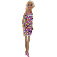 Акція на Кукла Ася А-Стиль Блондинка в платье в горошек (35100) від Allo UA