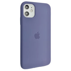 Акция на Чехол-накладка Silicone Case Full Cover для Apple iPhone 11  (lavender grey) от Allo UA