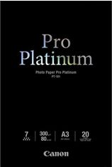 Акція на Бумага Canon A3 Pro Platinum Photo Paper PT-101, 20л (2768B017) від MOYO