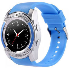 Акція на Смарт-часы UWatch V8 Blue від Allo UA