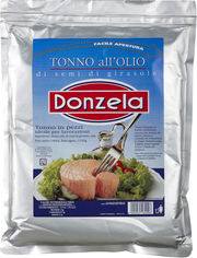 Акція на Тунец кусочками Donzela в подсолнечном масле 1.4 кг (8000935169096) від Rozetka UA