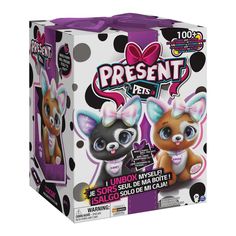 Акция на Мягкая игрушка-сюрприз Spin master Present pets интерактивная (6059159) от Будинок іграшок