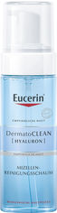 Акция на Мицеллярная очищающая пенка Eucerin ДерматоКлин Гиалурон для чувствительной кожи всех типов 150 мл (4005800270093) от Rozetka UA