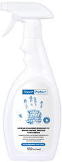 Акція на Антисептик спрей Touch Protect для дезинфекции рук, тела и поверхностей 500 мл (4823109401129) від Rozetka UA