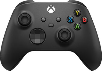 Акція на Microsoft Xbox Series X | S Wireless Controller with Bluetooth Carbon Black (QAT-00002,XOA-0005) від Y.UA