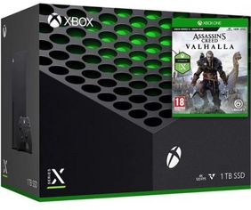 Акция на Microsoft Xbox Series X 1TB + Assassin’s Creed Valhalla от Y.UA