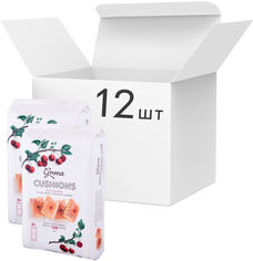 Акція на Упаковка слоеного печенья Грона Подушечки с начинкой вкуса вишни 328 г х 12 шт (4820156633497) від Rozetka UA