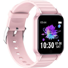 Акция на Смарт-часы Smart Band Luxury T96 Сelsius Pink от Allo UA