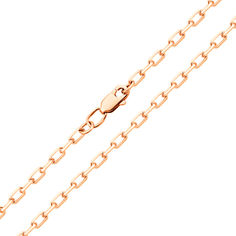 Акция на Золотая цепочка в красном цвете якорного плетения, 2мм 000115610 60 размера от Zlato