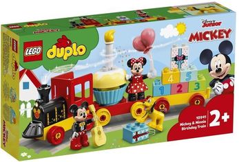 Акция на LEGO 10941 DUPLO Disney Праздничный поезд Микки и Минни от MOYO