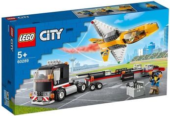 Акція на Конструктор LEGO City Транспортер каскадёрского самолета 60289 від MOYO