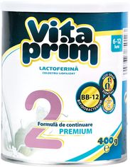 Акция на Сухая молочная смесь Vitaprim 2 для детей от 6 месяцев до 12 месяцев 400 г (5947677850123) от Rozetka UA