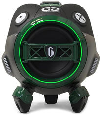 Акція на Акустическая система GravaStar Venus sci-fi Bluetooth 5.0 Green (GRAVASTAR G2_GRN) від Rozetka UA
