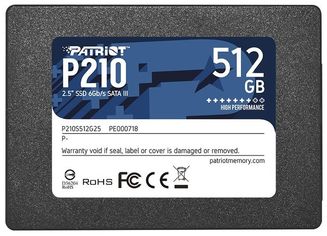 Акція на SSD накопитель Patriot 2.5" 512GB SATA TLC P210 від MOYO