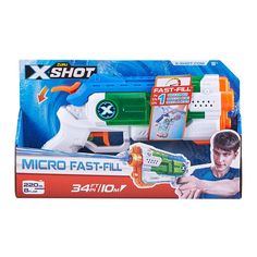 Акция на Водный бластер X-Shot Micro fast fill (56220) от Будинок іграшок