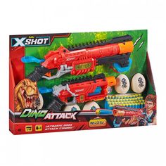 Акция на Набір швидкострільних бластерів X-Shot Dino Combo Pack з аксесуарами та 48 патронами (4859) от Будинок іграшок