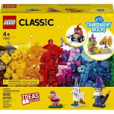 Акція на LEGO® Classic Прозрачные кубики (11013) від Allo UA