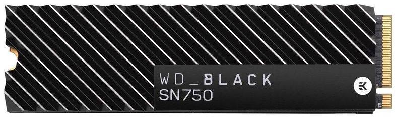 Акція на Wd Black SN750 Nvme Ssd 1 Tb With Heatsink (WDS100T3XHC) від Stylus